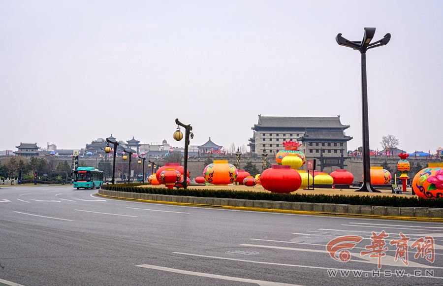西安疫情下的古城新面貌